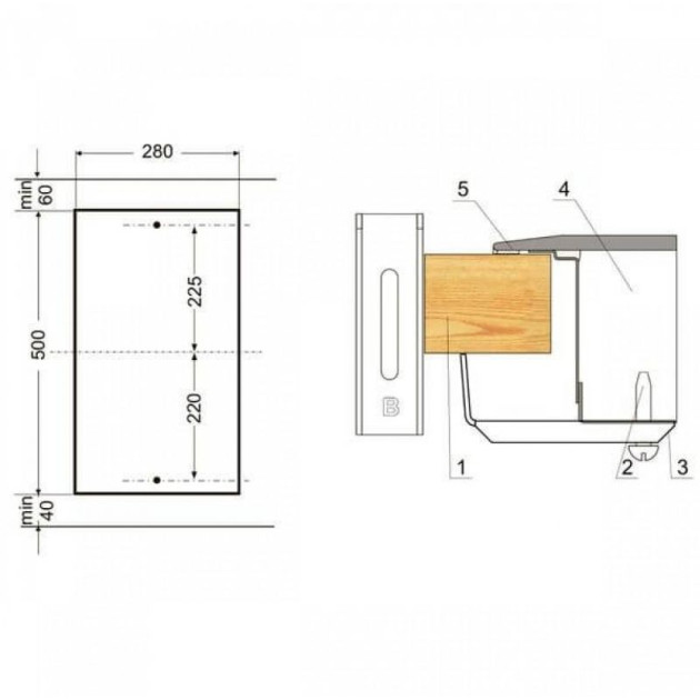 Плот за вграждане на газ Hansa BHKS 310300 