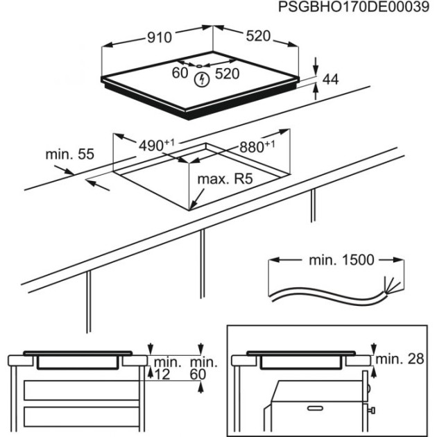 Индукционен плот AEG IKE96654FB