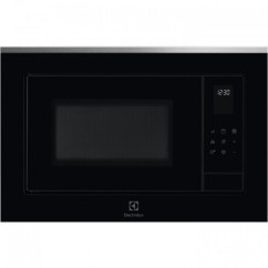 Черна микровълнова фурна за вграждане Electrolux LMS4253TMX