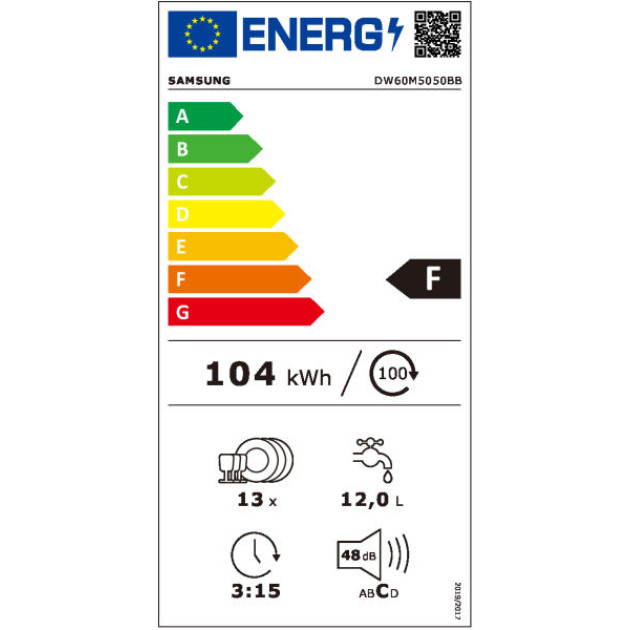 Мощна съдомиялна SAMSUNG DW60M5050FW/EC/DW