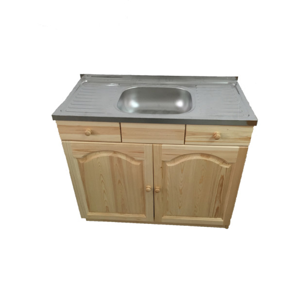 Кухненски шкаф с мивка 100 х 50 със средно корито