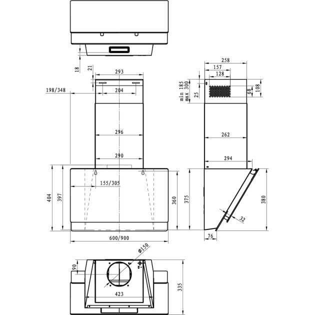 Аспиратор Gorenje WHI649EXBG