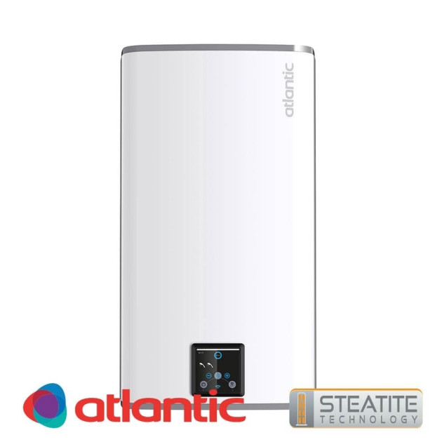 Бойлер ATLANTIC Steatite CUBE 75 л бял Wi-Fi