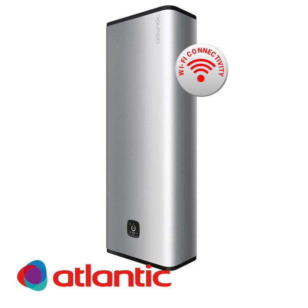 Бойлер Atlantic Vertigo Steatite Wi-Fi 50 Silver